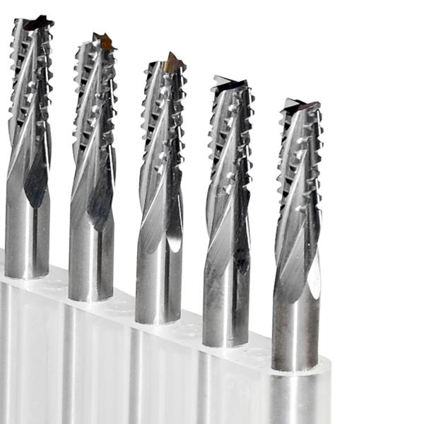 CA20-R - VHM Fräser mit 20° Spiralverzahnung | Ø 0.60 | SL 3mm